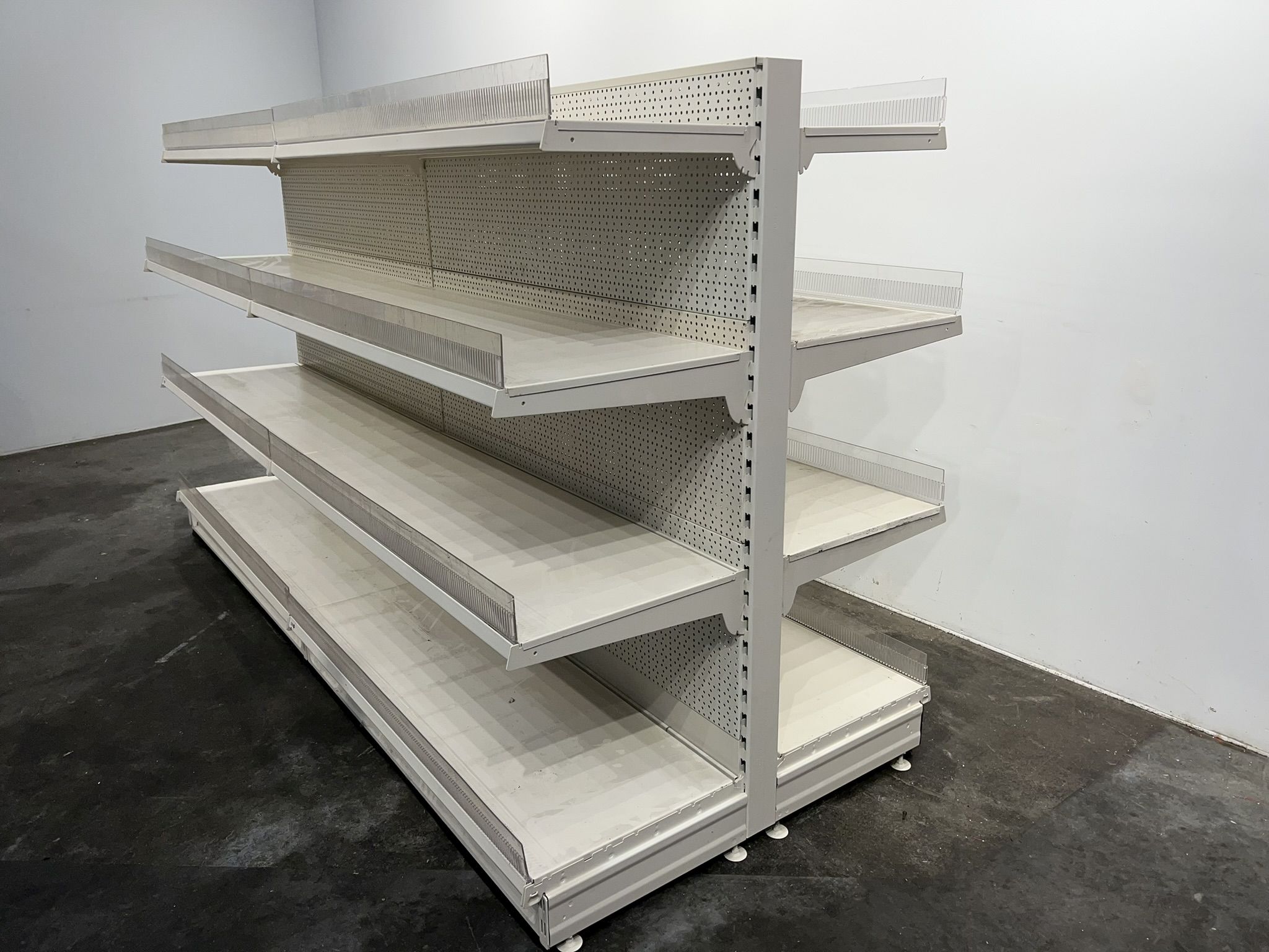 Shelving system / wholesale market  shelving / light heavy duty shelf, Tego, suitable for appropx. 595 m²  of sales area
