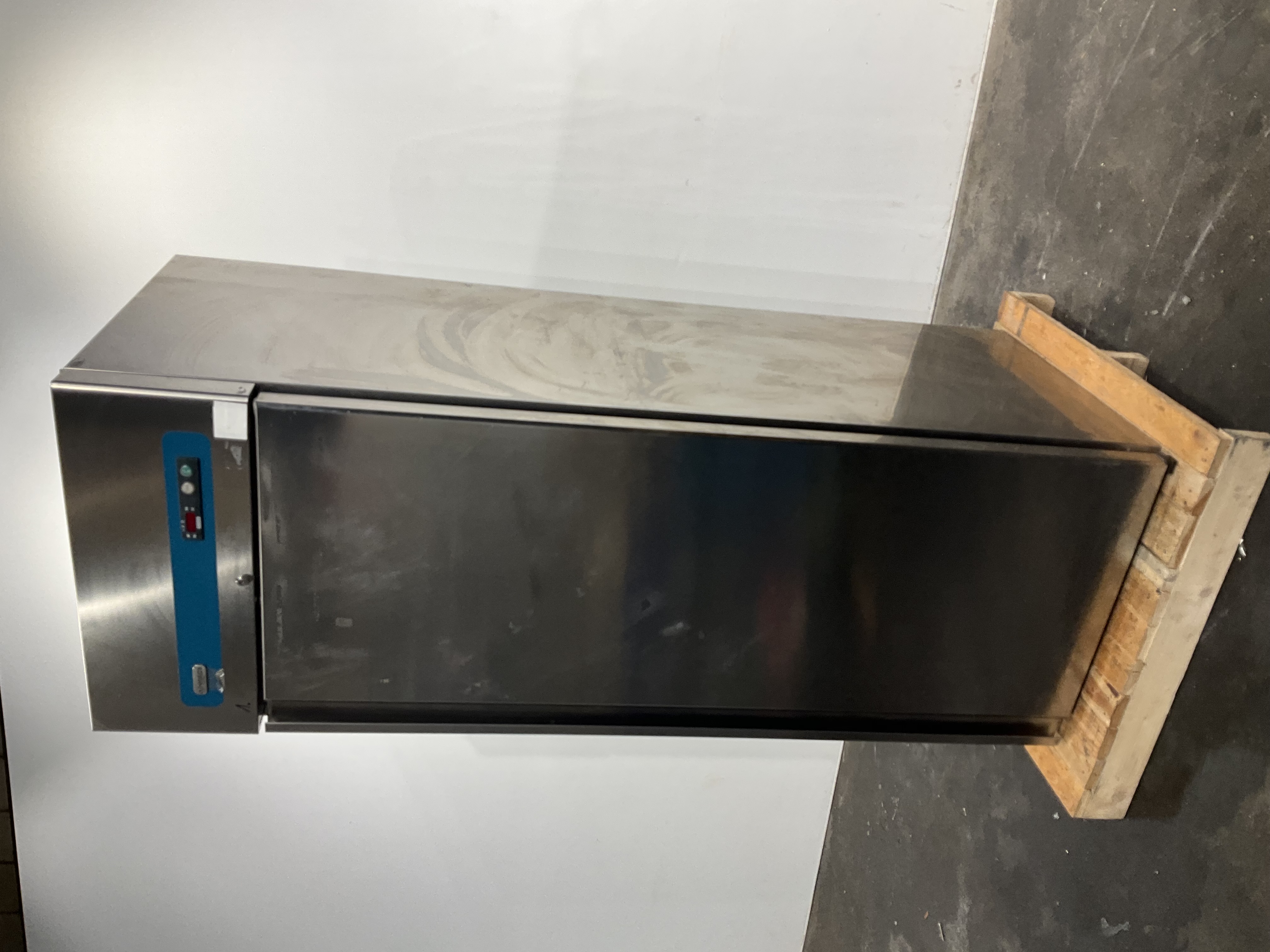 Kühlschrank aus Edelstahl / Edelstahl-Kühlschrank, gebraucht