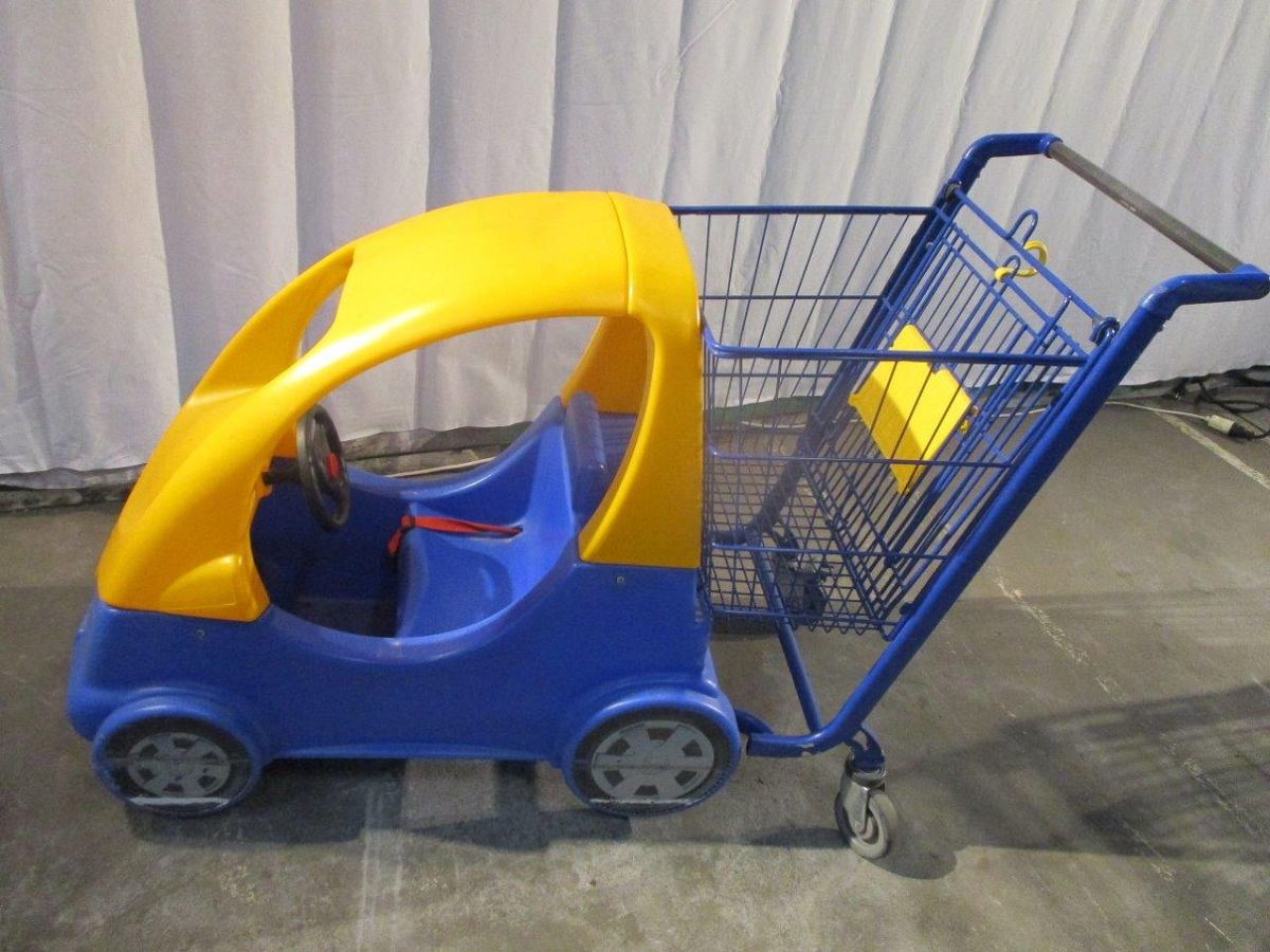 Einkaufswagen Auto Fun Mobil