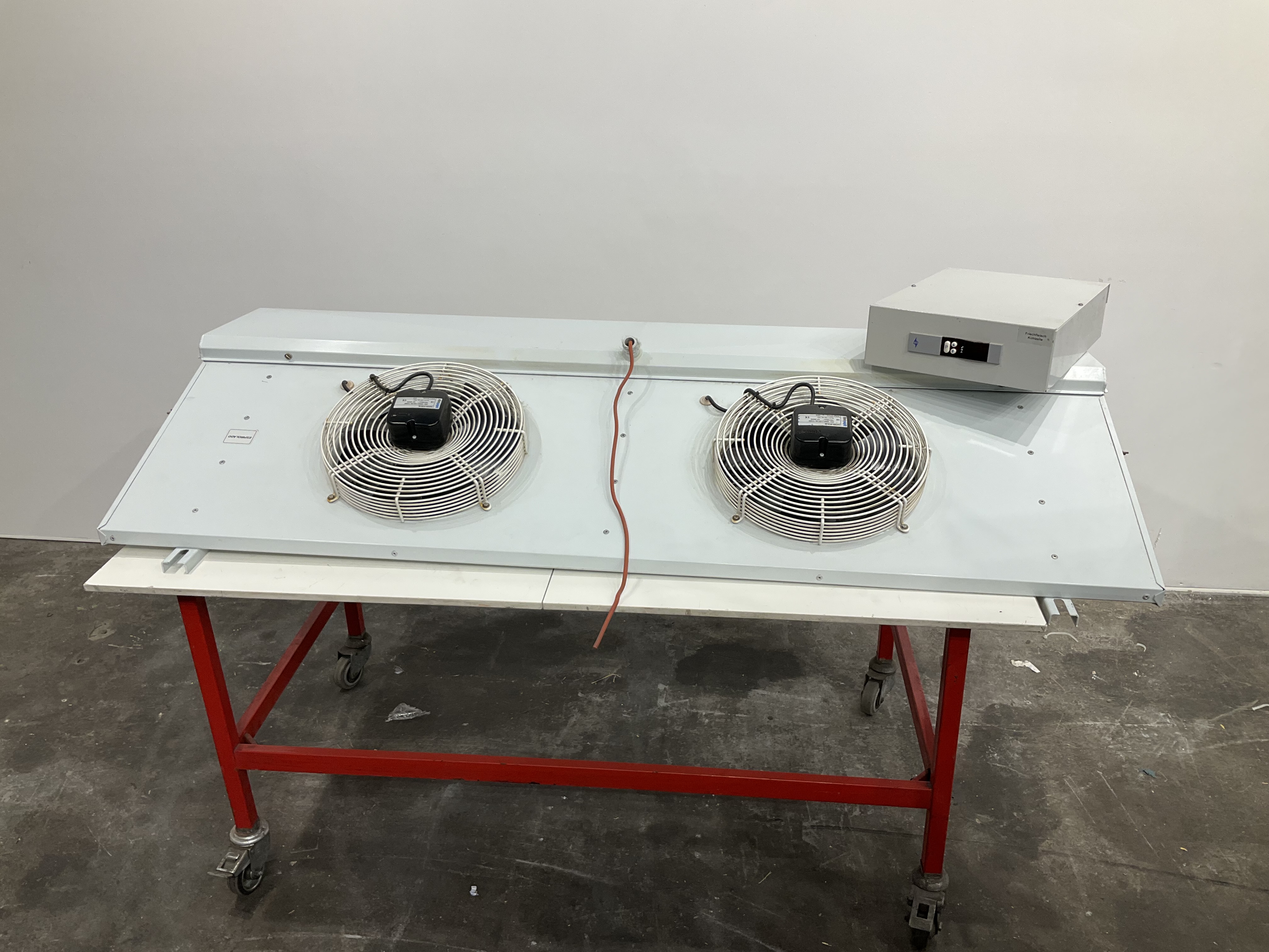 Evaporator with two ventilators + control unit, used, Teko, WFB.3 -80