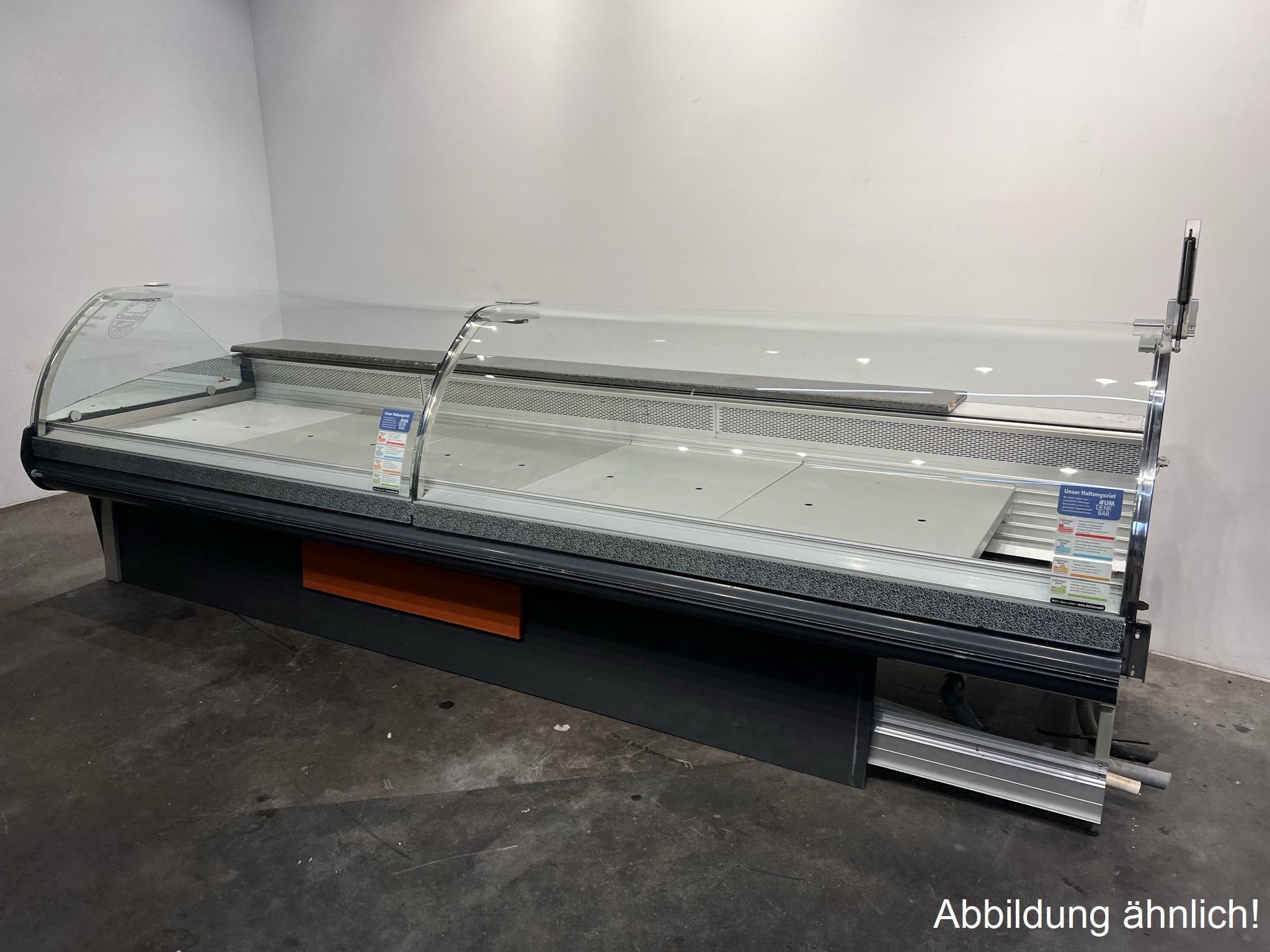 Refrigerated counter Aichinger, 2-part, used