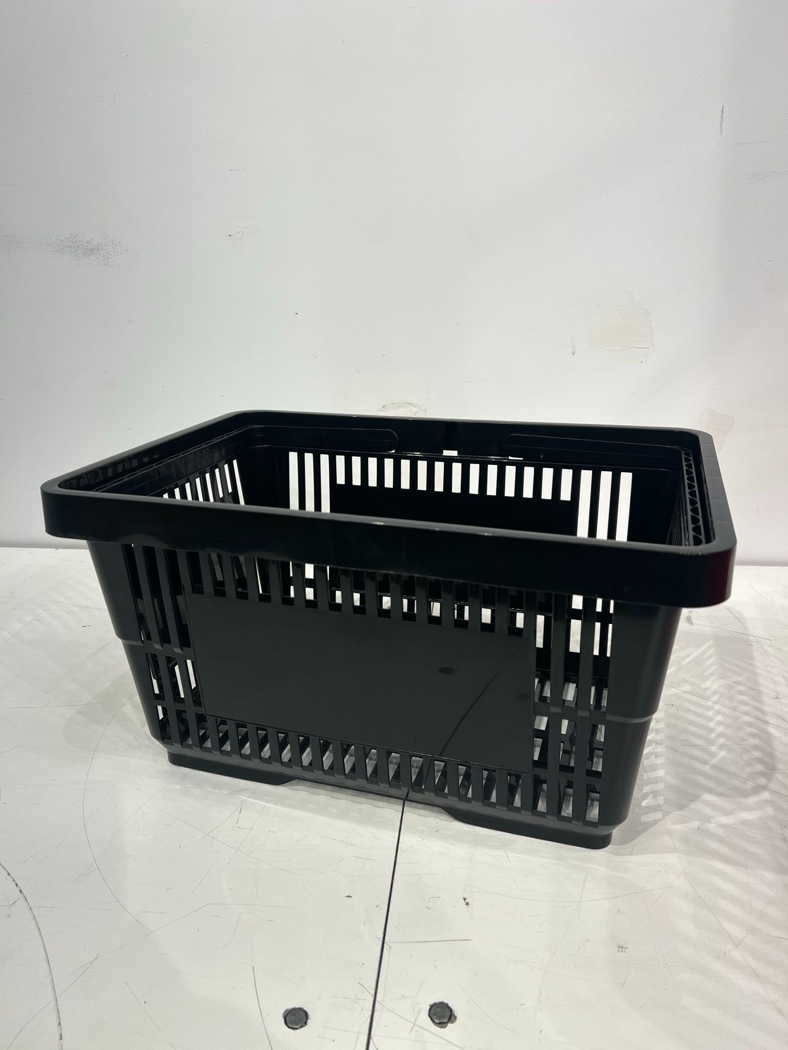 Shopping basket with 2 holders, NEW